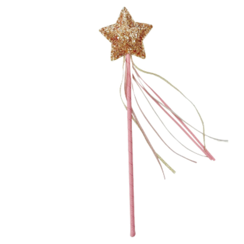 Pink Glitter Star Wand