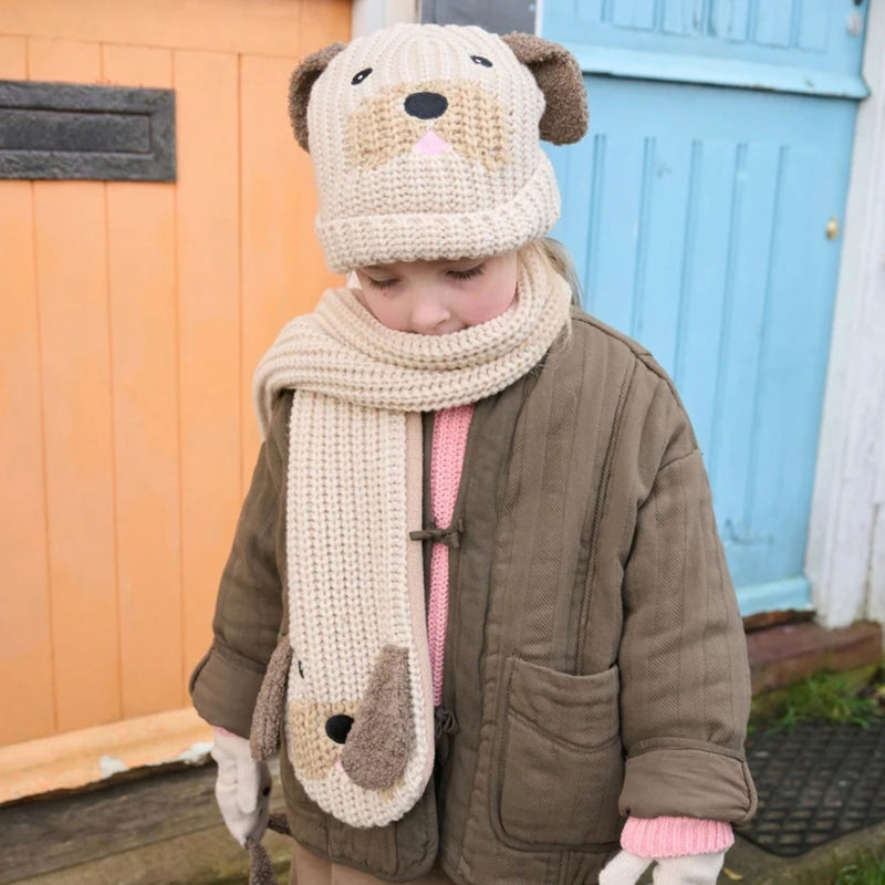 Pippy Puppy Knitted Hat