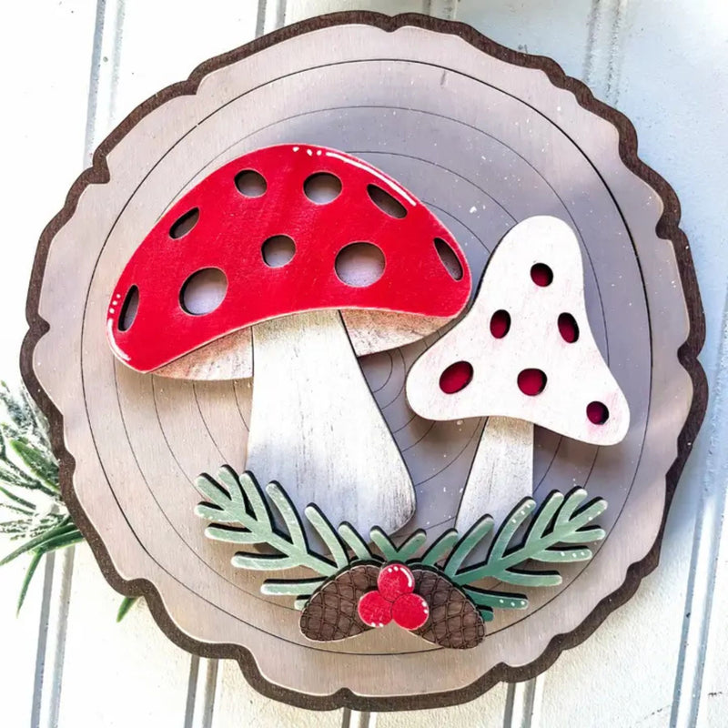 DIY Mushroom Tree Ring Creative Kit