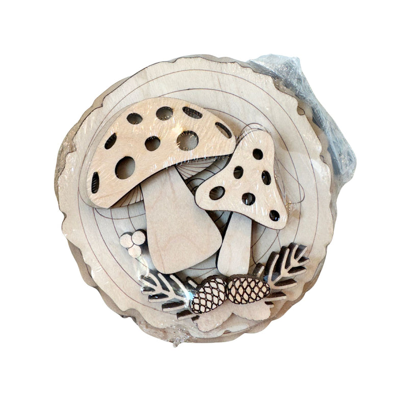DIY Mushroom Tree Ring Creative Kit
