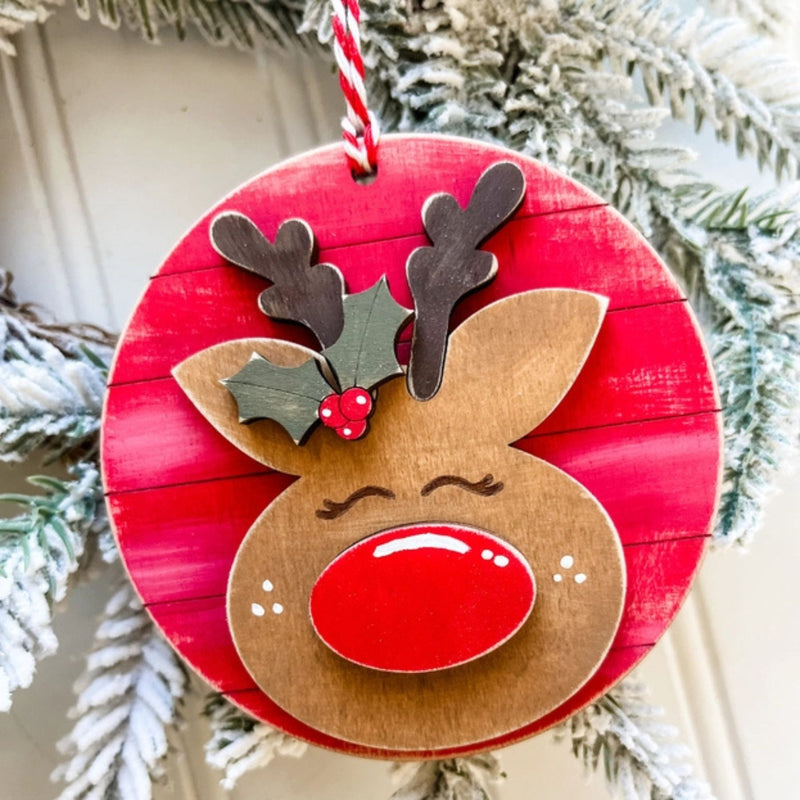 DIY Reindeer Ornament