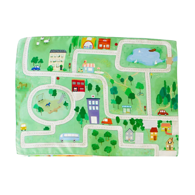 Around Town Seek + Find Playsilk