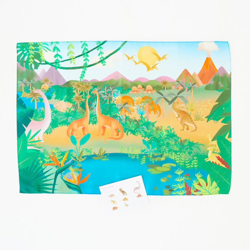 Dinosaur Seek + Find Playsilk
