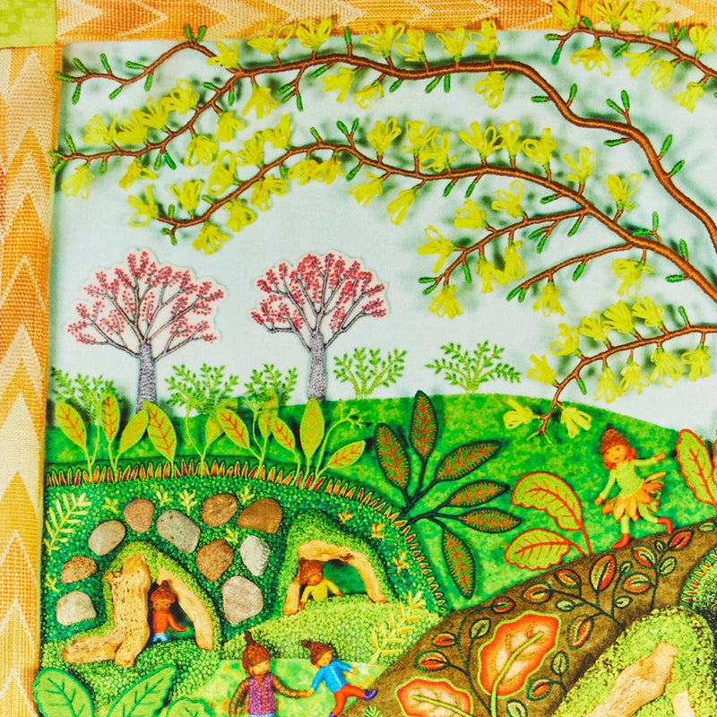 Springtime in Mossy Glen Seek + Find Playsilk