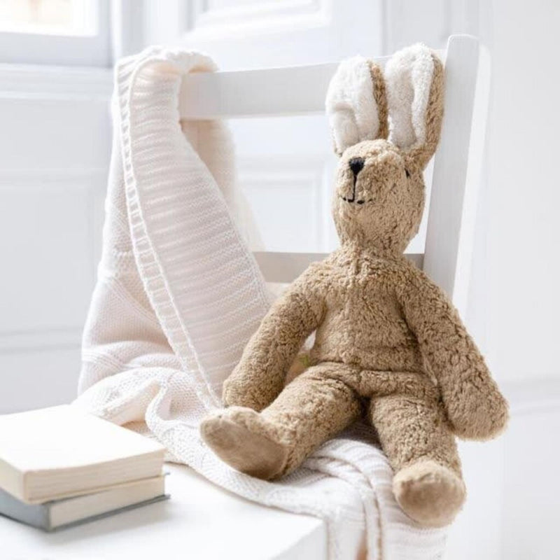 Organic Floppy Animals, Large Rabbit Beige