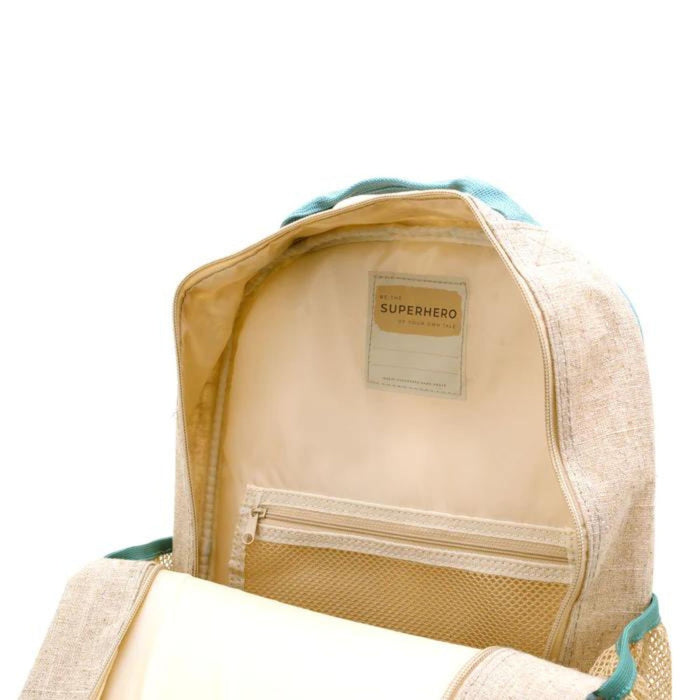 Linen/Cotton Grade School Backpack