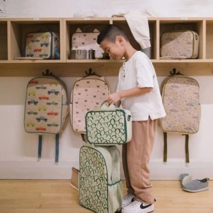 Linen/Cotton Grade School Backpack