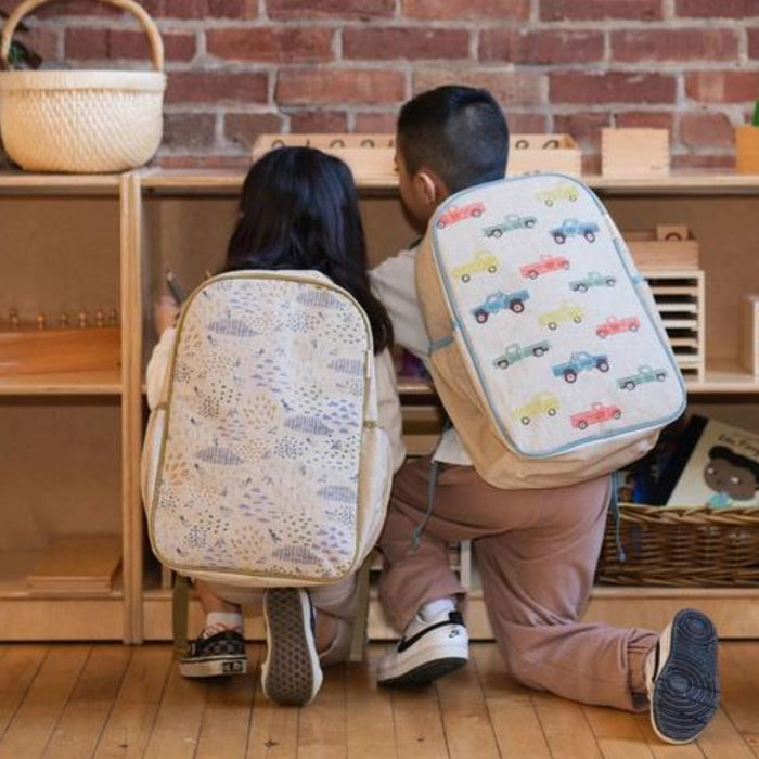 Linen/Cotton Grade School Backpack