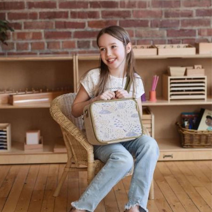 Linen /Cotton Lunch Box