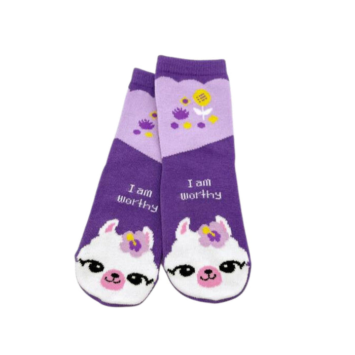 Suyon Positive Message Socks, single