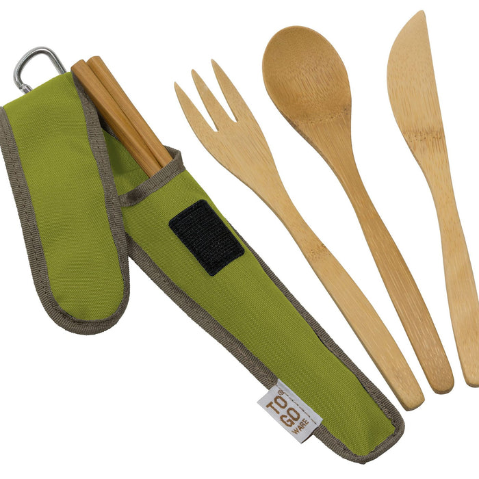 Reusable Bamboo Utensil Kit