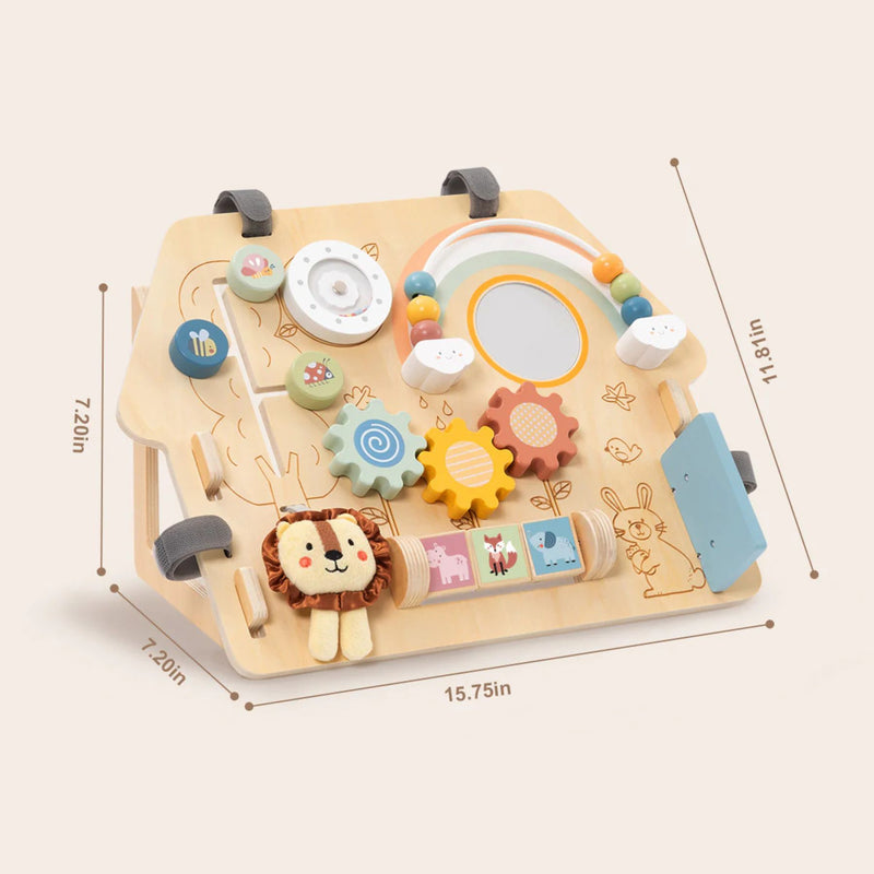 2-1 Wooden Activity Board