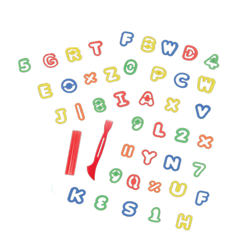 Letters and Numbers Mold Pack