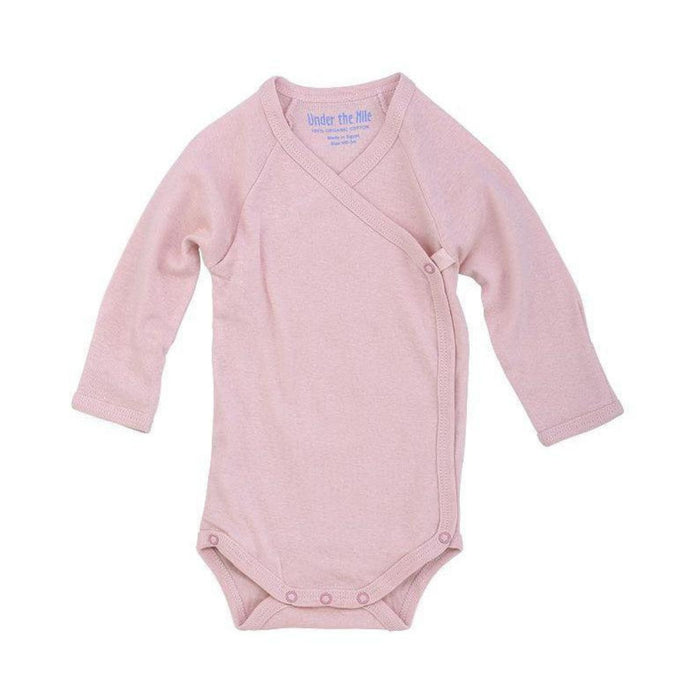 Organic Cotton Long Sleeve Side Snap Babybody