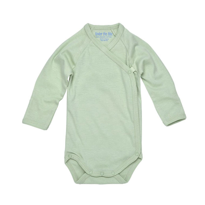 Organic Cotton Long Sleeve Side Snap Babybody