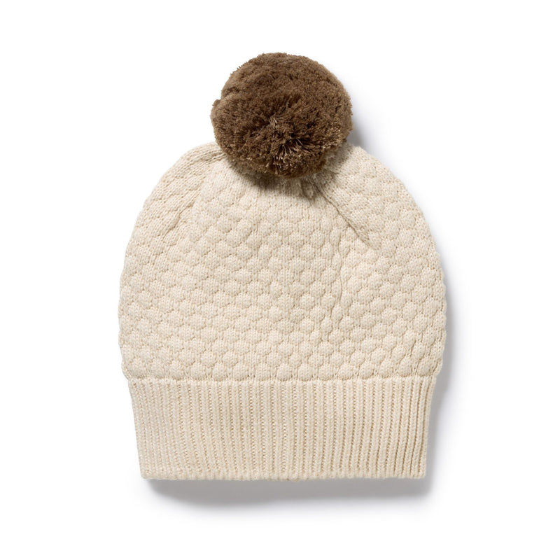 Organic Knitted Bubble Hat