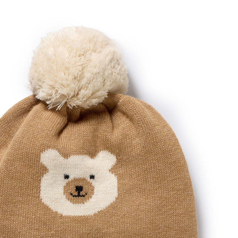 Organic Knitted Jacquard Hat