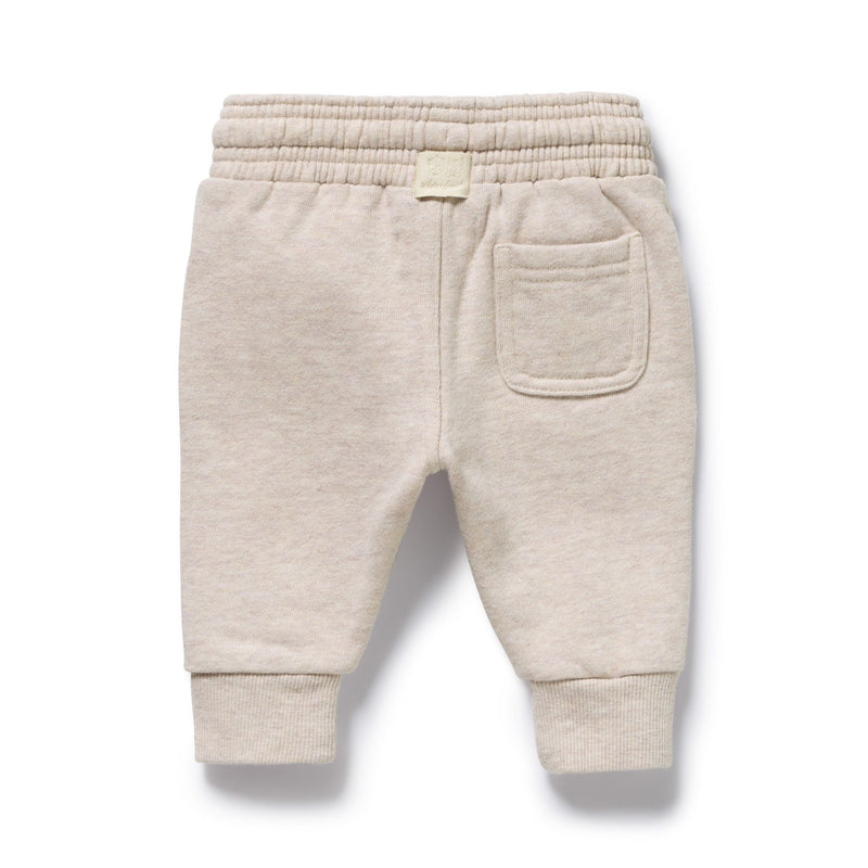 Oatmeal Organic Terry Sweatpants