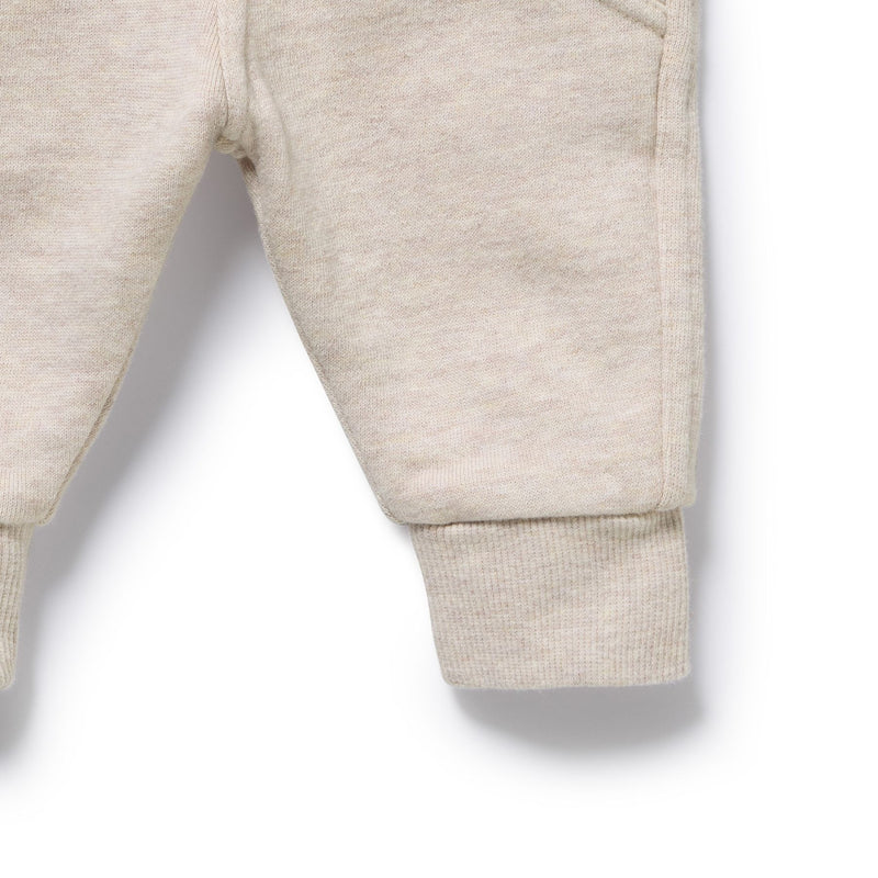 Oatmeal Organic Terry Sweatpants