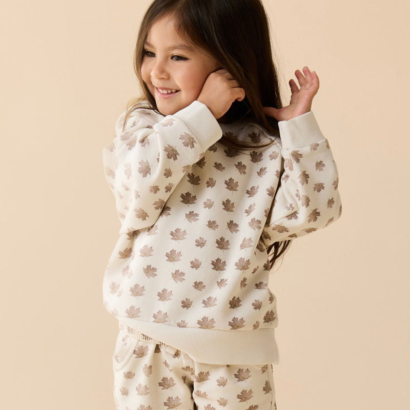 Autumn Play Organic Terry Sweatshirt