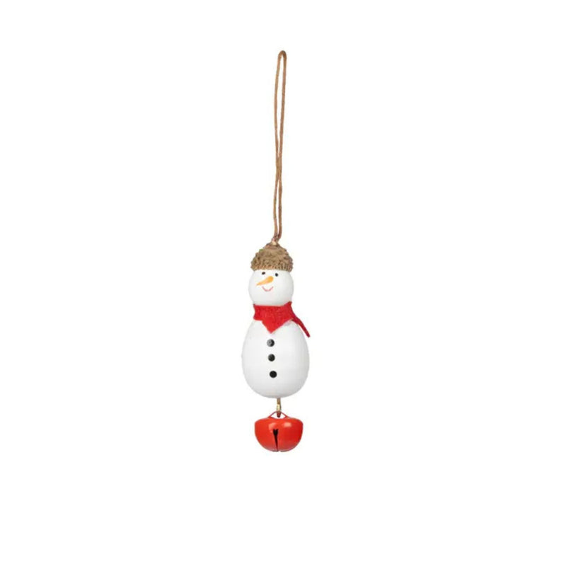 Wooden Acorn Santa, Snowman and Reindeer Ornaments