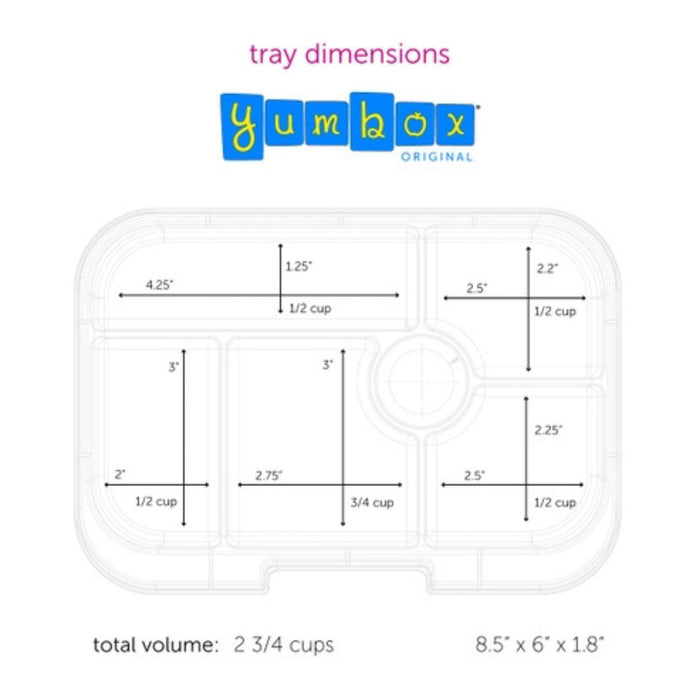 Bento Box - Original 6 Compartments