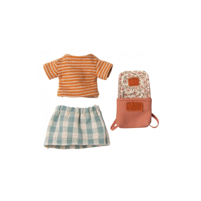 Clothes and Bag, Big Sister Mouse-Maileg-Simply Green Baby