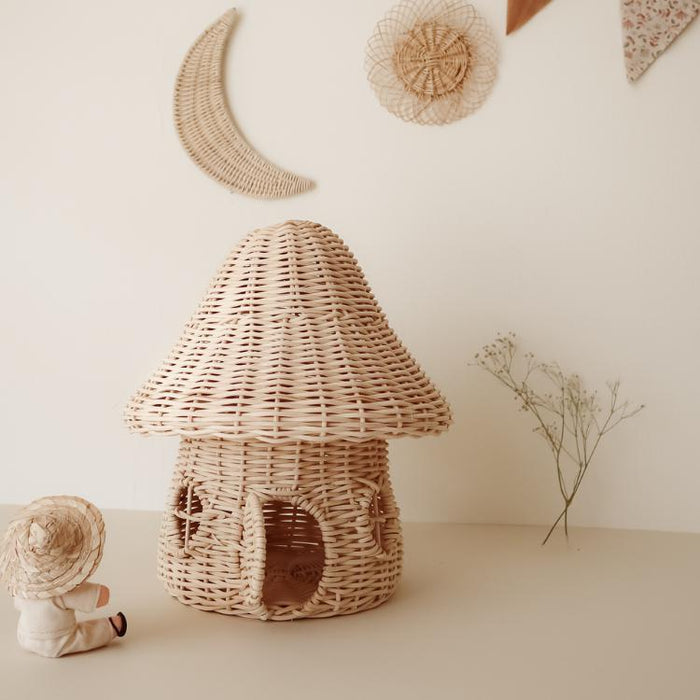 Coconeh Mushroom House Natural-Simply Green Baby