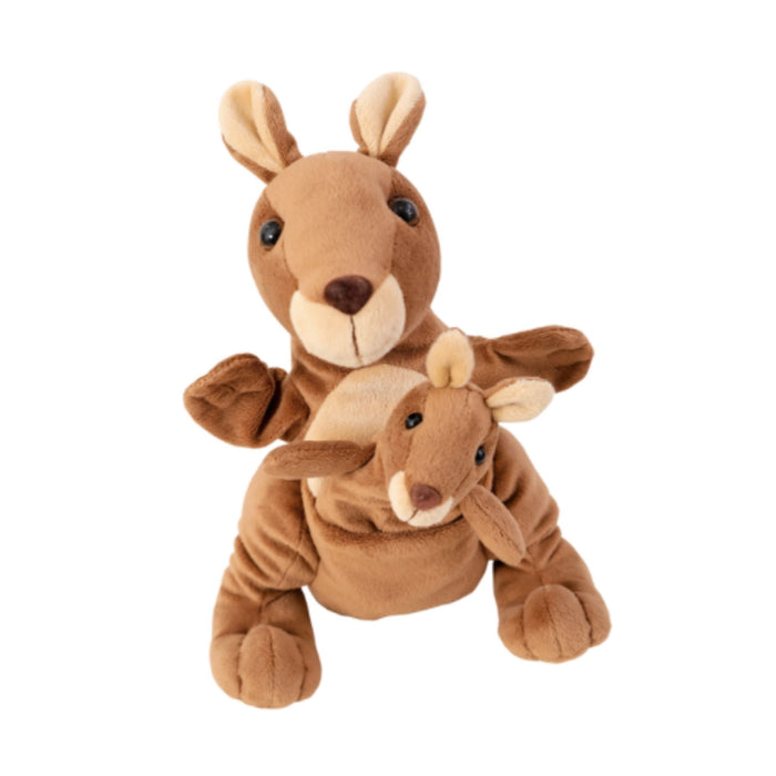 Mom + Baby Handpuppet - Kanga and Juju