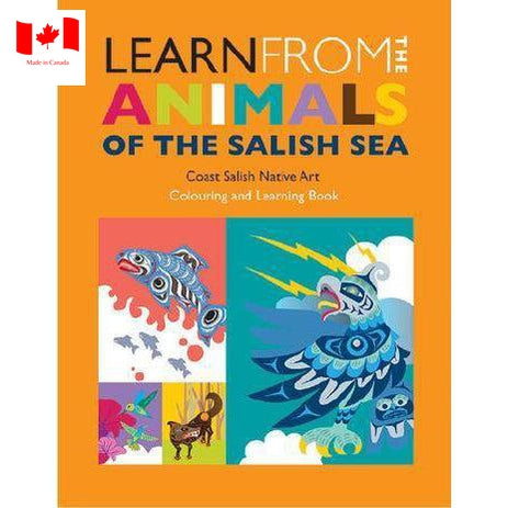 Colouring Book - Animals of the Salish Sea-Simply Green Baby