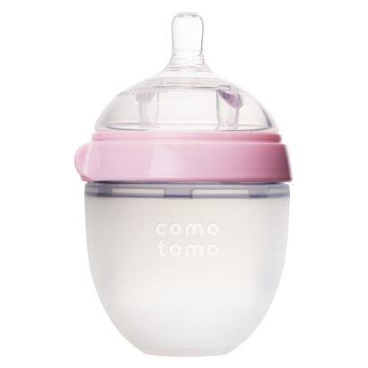 Como Tomo Silicone Baby Bottle-Simply Green Baby