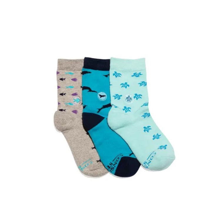 Boxed Set, Kids Socks that Protect Oceans