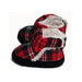 Cubbies Booties - Red Plaid-Simply Green Baby