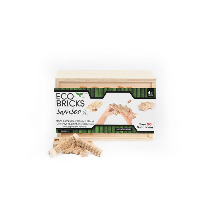 Eco-bricks 90 Piece Bamboo-Simply Green Baby