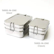 ECOlunchbox Three-In-One Classic-Simply Green Baby