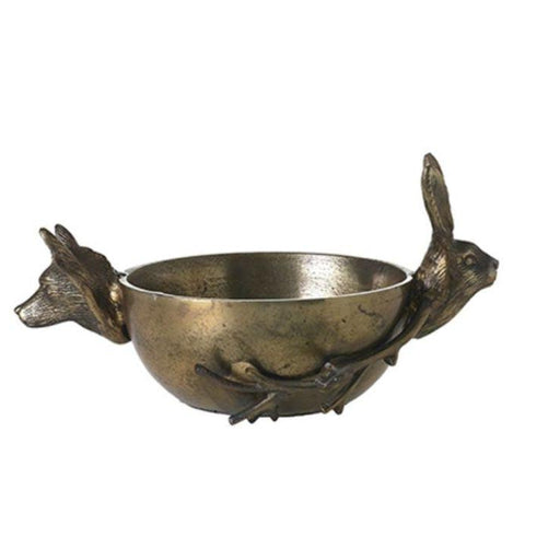 Eloise + Eric Metal Figurine Handle Bowl-Simply Green Baby