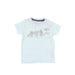 En Fant - Short Sleeve T-Shirt Wan Blue-Simply Green Baby