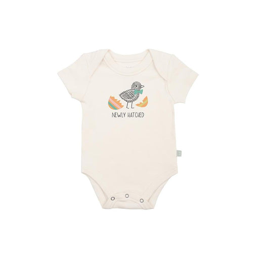 Finn + Emma Organic Bodysuit - Newly Hatched-Simply Green Baby