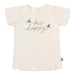 Finn + Emma Organic Tee - Bee Happy-Simply Green Baby