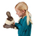 Folkmanis Puppet - Baby Dutch Rabbit-Simply Green Baby