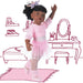 Gotz Hannah Standing Doll 19.5" - At the Ballet, Afro-American-Simply Green Baby