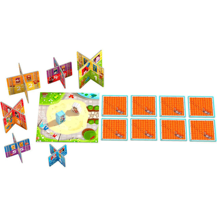 Haba Game - My Very First Fish Game - Rhino Hero Junior-Simply Green Baby