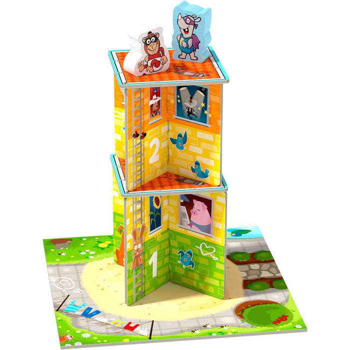 Haba Game - My Very First Fish Game - Rhino Hero Junior-Simply Green Baby