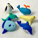 Iwako Miniature Puzzle Erasers - Marine Animals Collection-Simply Green Baby