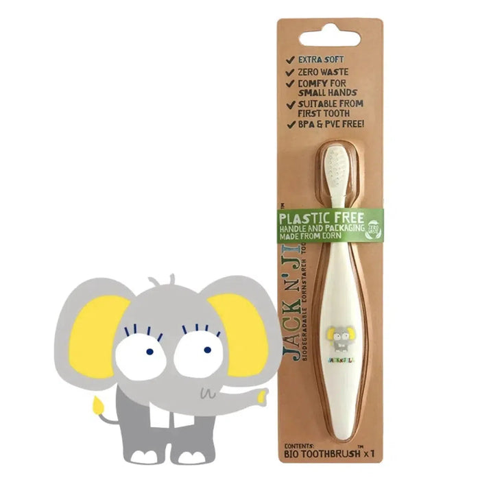 Jack N' Jill - Bio Toothbrush-Simply Green Baby