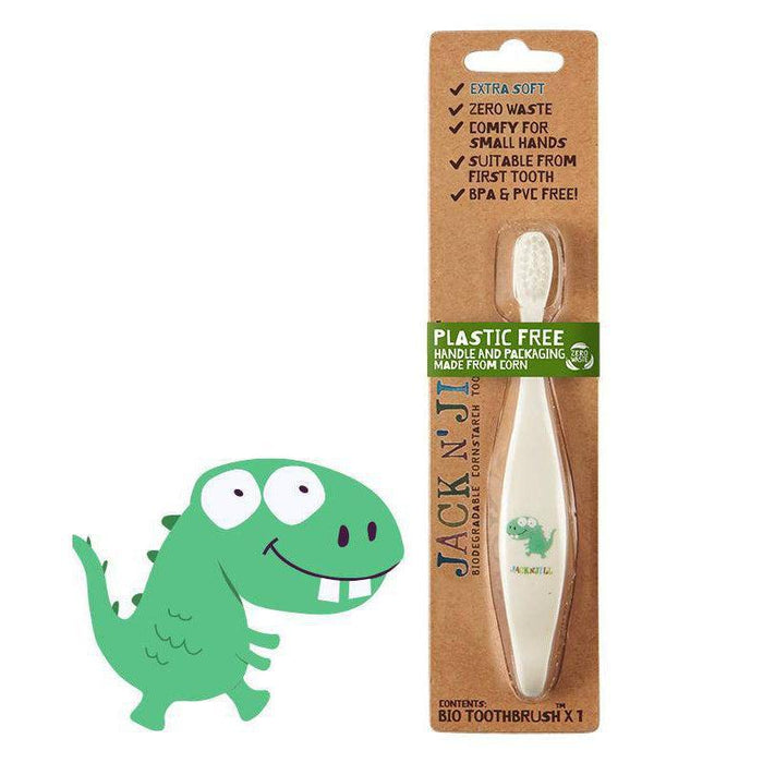 Jack N' Jill - Bio Toothbrush-Simply Green Baby