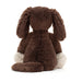 Jellycat Bashful Fudge Puppy-Simply Green Baby