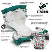 Kanga Care Lil Learnerz Training Pants-Simply Green Baby