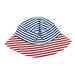 Kissy Kissy Nautical Sunhat - Blue Stripe-Simply Green Baby