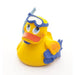 Lanco Natural Rubber Toy - Duck the Snorkel with Squeaker-Simply Green Baby